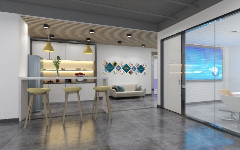 贸易公司办公室茶水间设计