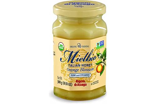 orangeblossom,orangecaramel mielbio organic italian raw and creamy honey, orange blossom, 6