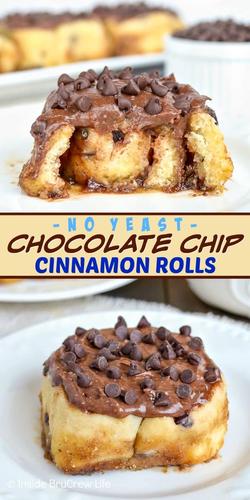 chocolate chip cinnamon rolls