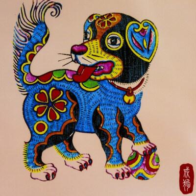 绘年画过大年儿童画,年画怎么画