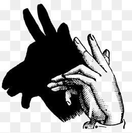 动物手影简笔画