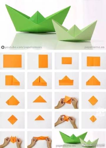 幼儿园折纸教程集合夏季手工老师更轻松