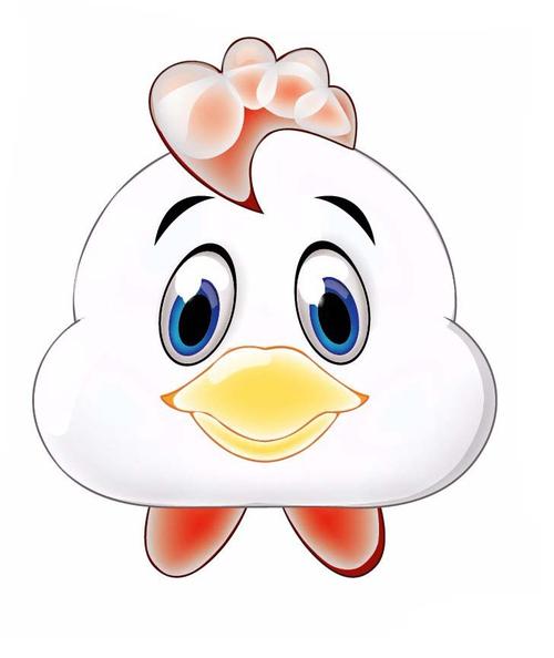 ai怎么绘制小鸡头像? ai画可爱卡通小鸡头像的教程