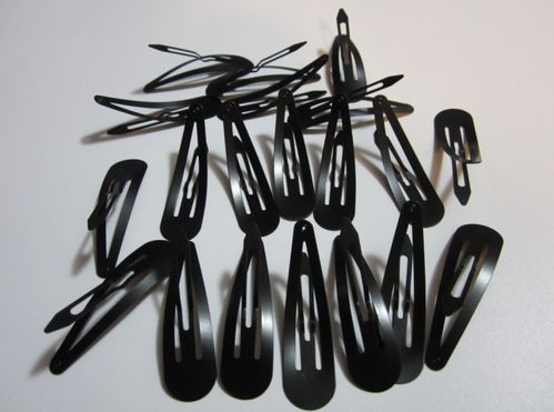 批发影楼造型假发卡子影视盘头黑夹子古装新娘卡子bb卡子盘发发夹