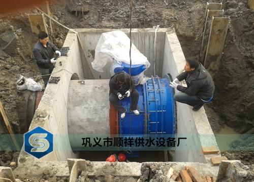 双法兰限位伸缩节安装规范