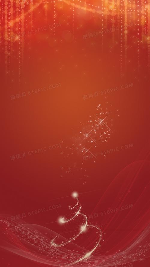 红色激情促销活动背景