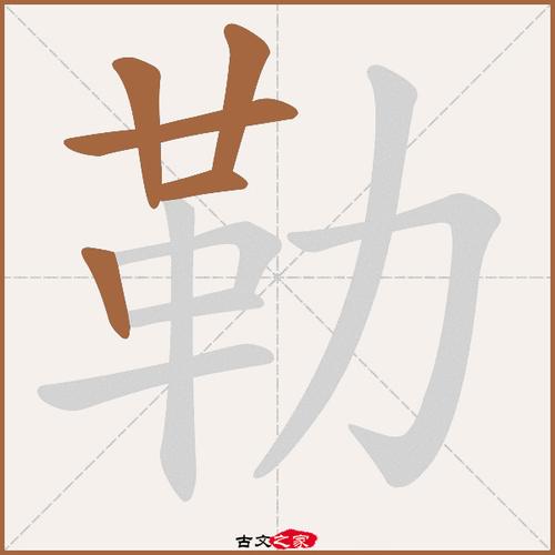 勒的拼音怎么读