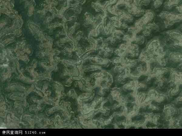 中国四川省遂宁市蓬溪县槐花乡地图(卫星地图)