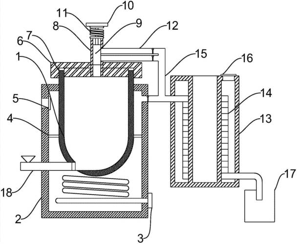 一种节能型水浴加热中药装置制造方法及图纸