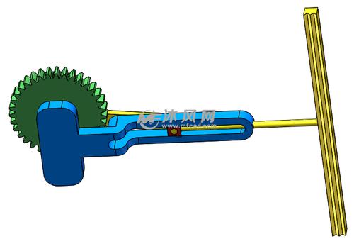 齿轮式的往复运动机构