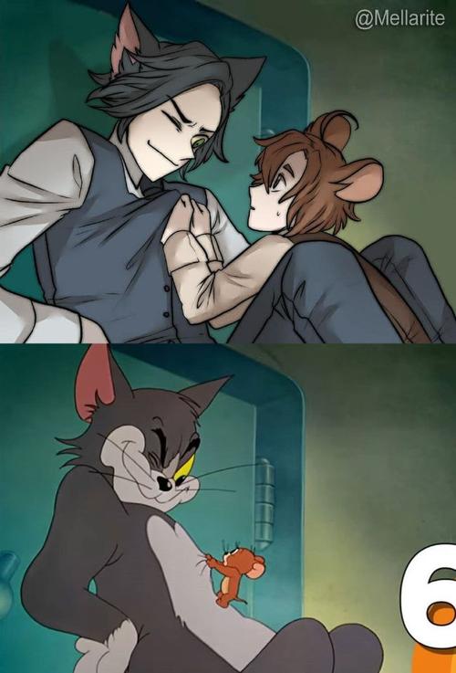 猫和老鼠拟人化当它们拥有人类外心居然也这么搞笑