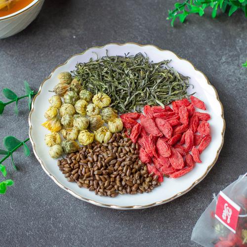 菊花枸杞茶决明子花茶组合菊花茶叶小包装泡水喝熬夜男女养生凉茶