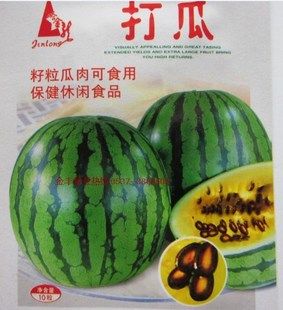 西瓜籽的硬度与十字花科植物的根部的硬度差不多,与比较坚韧的红肉类