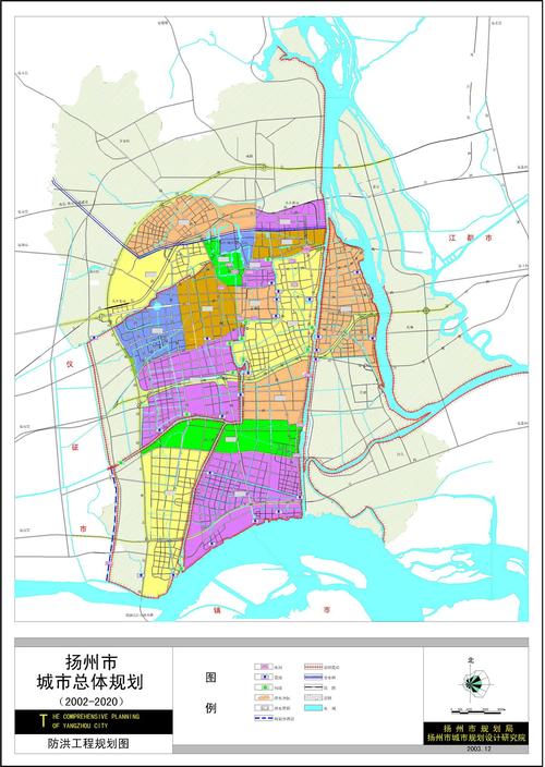 扬州市城市总体规划2002-2020 图