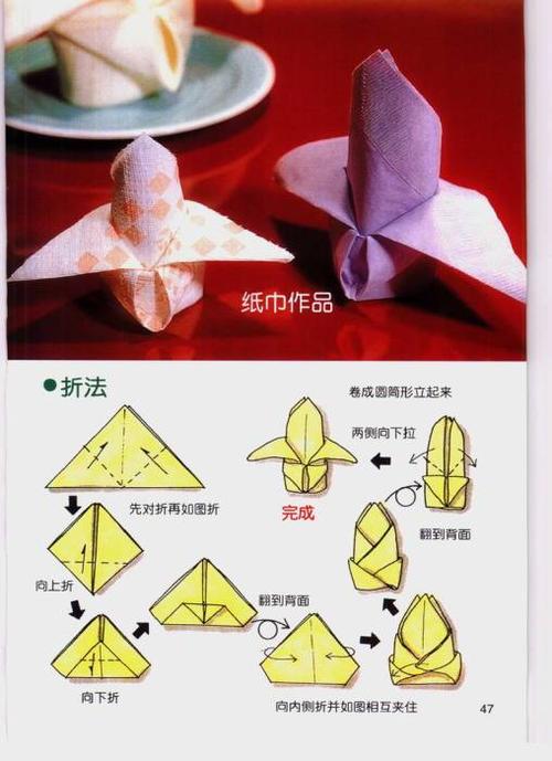 餐厅如何折纸的