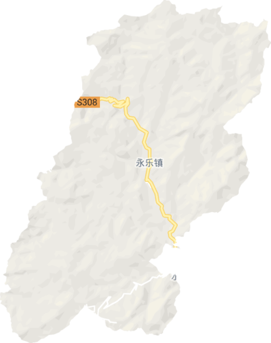 永乐镇地形图高清版大图