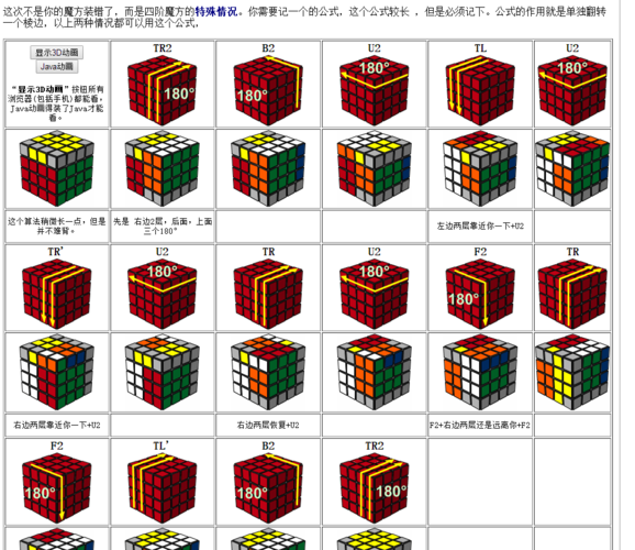 如图,五阶魔方剩下最后一组棱,怎么拼,要公式