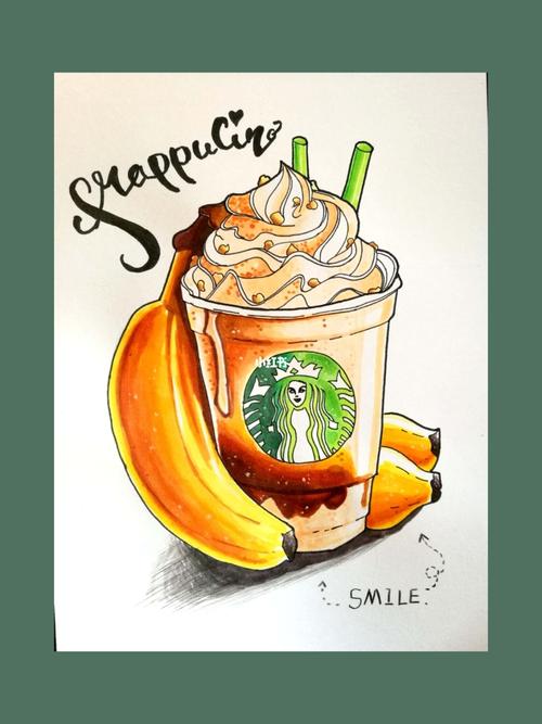 毕业季present 马克笔画美食就是不错_绘画_美食_毕业