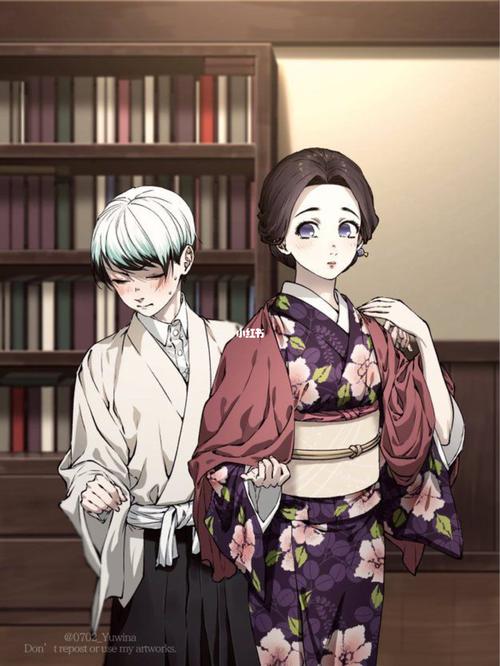 愈史郎和珠世的合照 | 鬼灭之刃壁纸 |_鬼灭之刃_壁纸