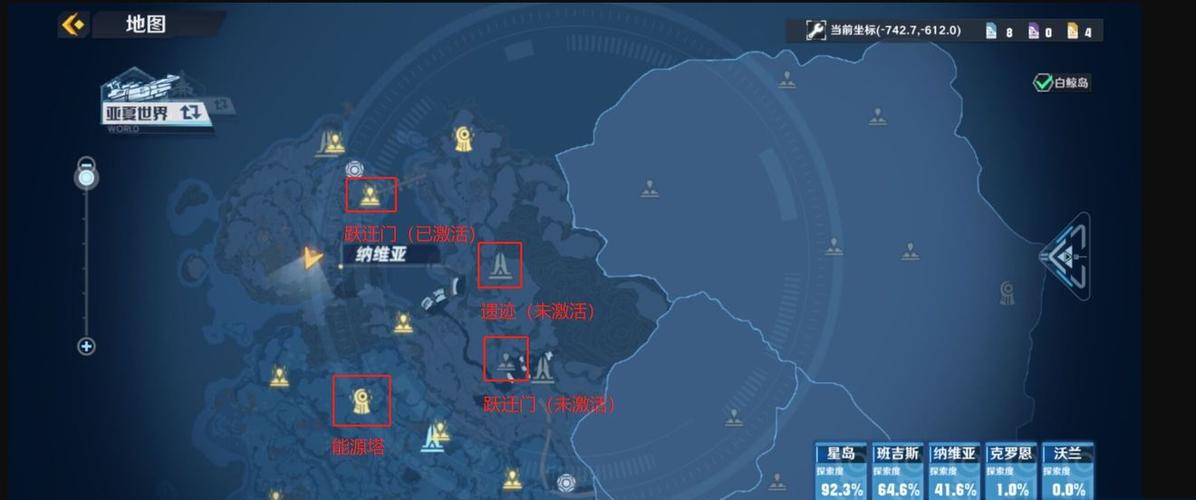 游戏资讯 只探索了星岛,班吉斯,纳维亚这三个地图,等公测上线之后会把