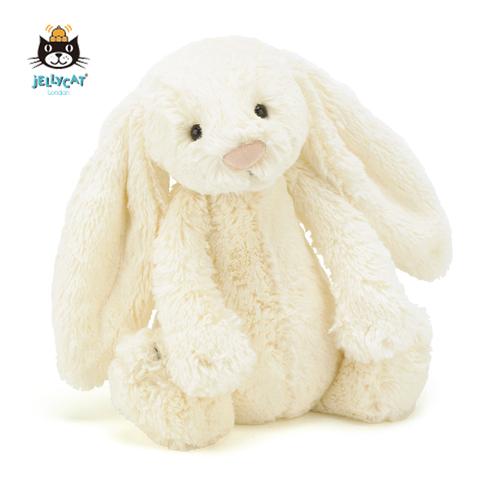 英国进口正品jellycat邦尼兔长耳兔乳白色67cm 毛绒玩具公仔正版