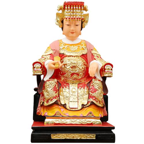 妈祖神像家用供奉摆件开光妈祖娘娘天上圣母天后天妃湄洲树脂佛像