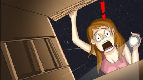 地下室总传出奇怪的声音,女孩推开门后,眼前的一幕让她崩溃!