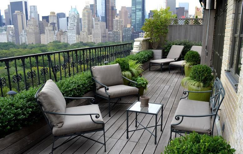 露天阳台装修效果图 给你精神和视觉的享受