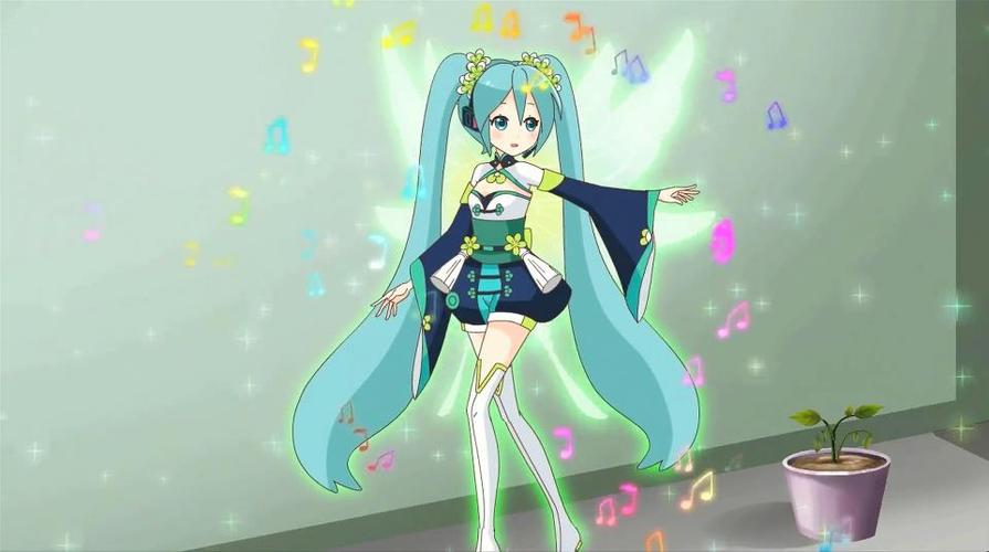 小花仙初音未来名场面期待的新生美好的未来