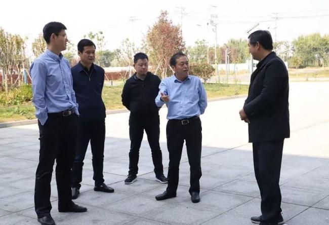 连云港市赣榆区副区长,科技镇长团团长任志远率队来高新区考察调研