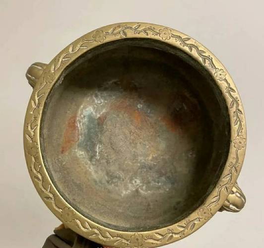 大明宣德年制款龙纹铜香炉鉴定详情