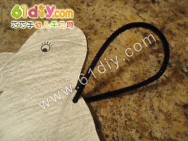 一次性纸盘手工制作蚊子