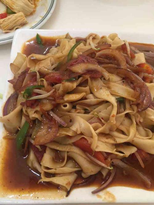 「羊肉烩面」「凉拌芝麻叶」 「河南烩面」