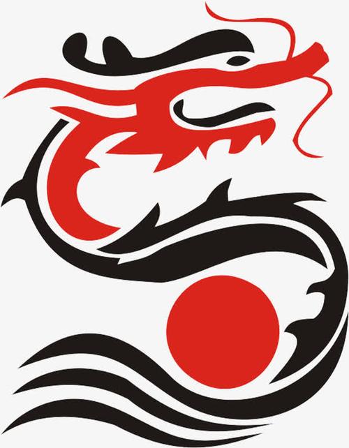 龙型logo
