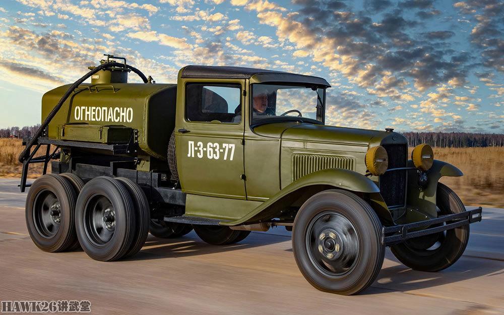 细说:吉斯-6 嘎斯-aaa 苏联军队早期主力卡车 存世稀少意义非常