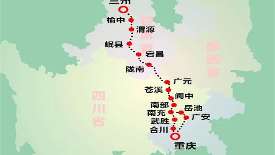 身处西北腹地的兰州凭借兰渝铁路和成兰铁路直通西南成渝城市群