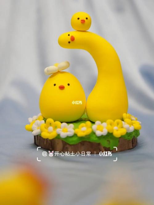 超轻粘土摆件啥啥啥呀啥鸭又来啦