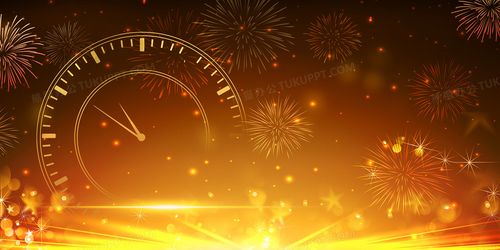 金色光效元旦新年跨年背景背景图片素材免费下载_熊猫办公