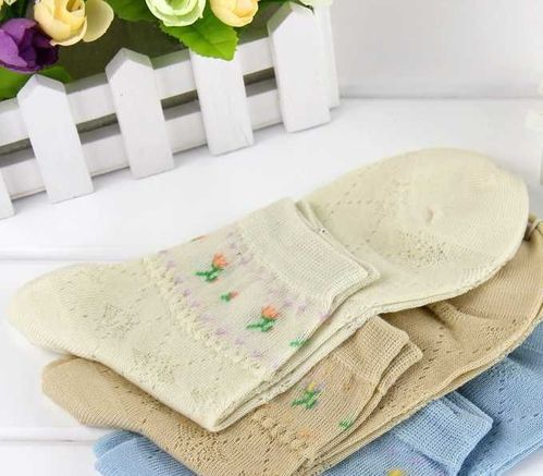 优质袜子批发 镂空提花中统女袜 丝光棉中筒袜 圆头袜子 mwm003