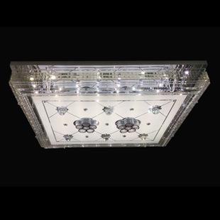 led水晶低压平板灯 客厅水晶灯长方形 新款批发