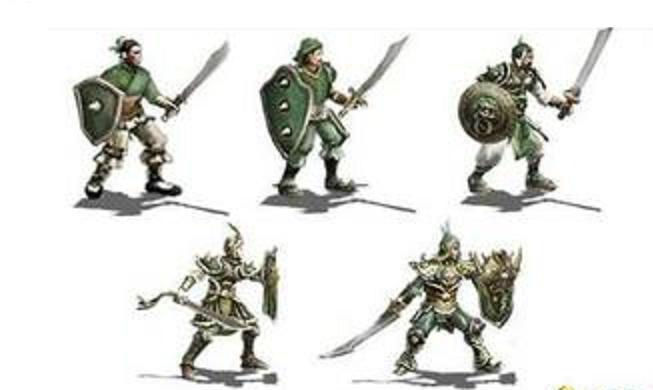 刀盾兵可以有效避开受到弓弩手射击的损伤,从而减少受到敌人远程攻击