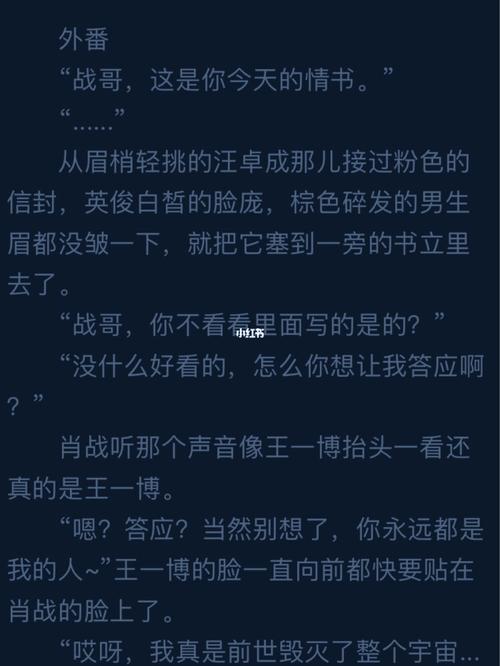 博君一肖同人文1