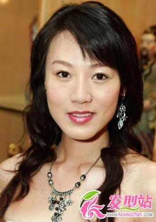tvb美女康华教你展妩媚风情的发型