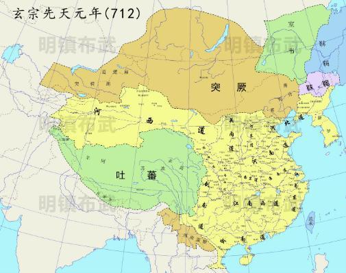 唐朝的疆域有多大?别被经典地图骗了,实际地图小太多