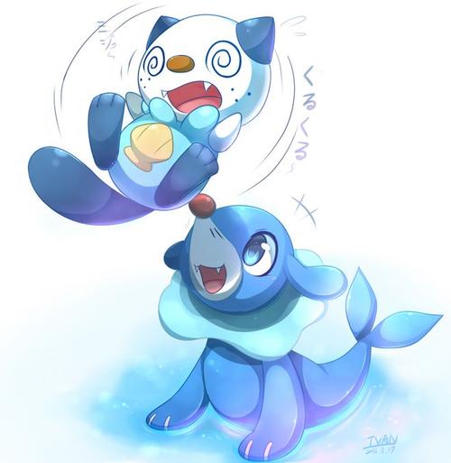 宠物小精灵 口袋妖怪 神奇宝贝 球球海狮 水水獭