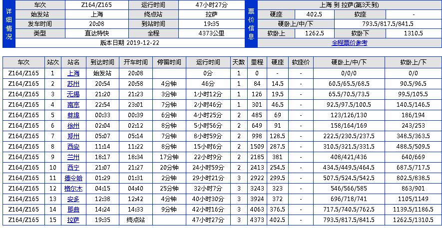 展开全部 在无锡站乘坐z164次列车   在拉萨站下车,硬卧下,768元