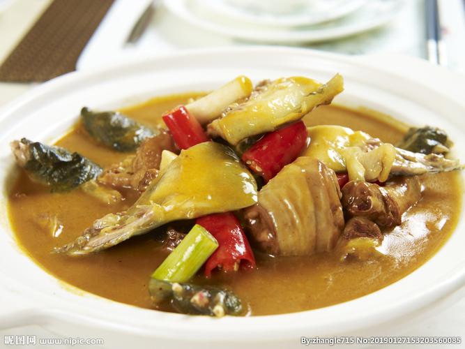 红煨霸王鸡图片