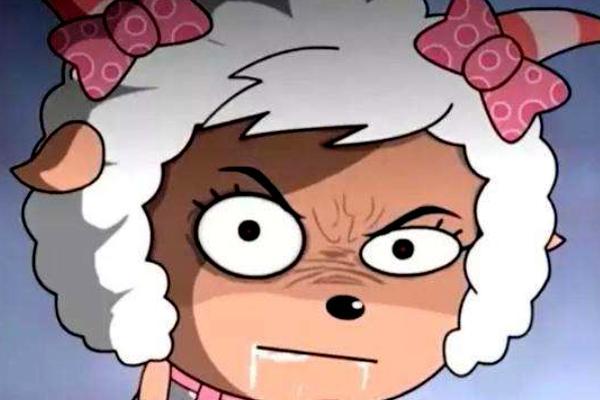 美羊羊结局为爱黑化,当得知对方身份后,喜羊羊表情都凝聚了