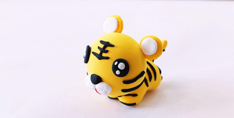 超轻粘土老虎怎么做_粘土手工_手工制作大全
