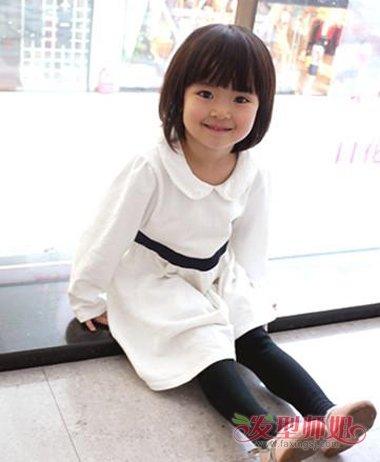 2岁女童流行短发发型 幼儿短发发型图片(3)